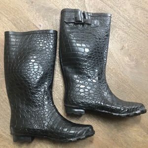 Henry FERRERA New York Rubber Rain Boots  8